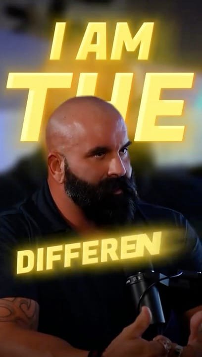 Personal-brand podcast-style reel: I am the different