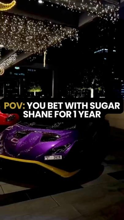 Luxury car reel: POV you bet with Sugar Shane for one year