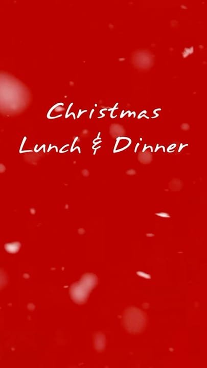 Restaurant promo reel: Christmas lunch and dinner